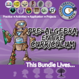 Clark Creative Pre-Algebra Curriculum -- ALL OF IT + Free 