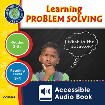 Preview of 21st Century Skills - Learning Problem Solving - Accessible Audio Book Gr. 3-8+