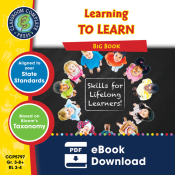 Preview of 21st Century Skills - Learning to Learn BIG BOOK - Bundle