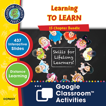 Preview of 21st Century Skills - Learning to Learn BUNDLE - Google Slides (SPED) Gr. 3-8+