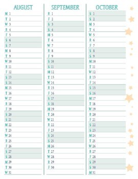 22-23 School Year Planner By Lehman's Homeschool Resources 