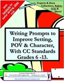 Creative Writing Prompts to Improve Setting, POV & Charact