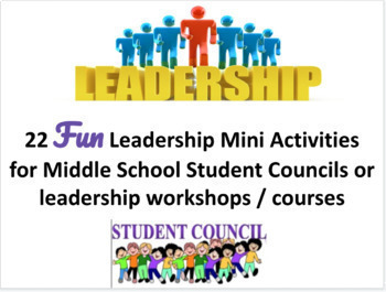 Preview of 22 Fun Leadership Activities