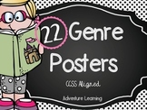 22 Genre Posters Common Core Aligned