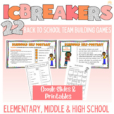 22 Ice Breaker Games for Back to School 