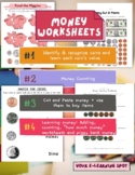22 Money Worksheets - Identify coins, count money and more! (K-2)