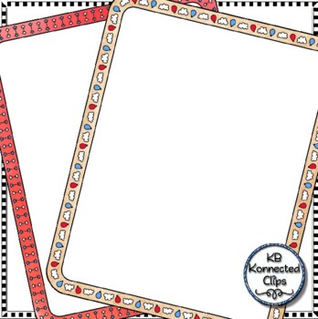4th of july border coloring