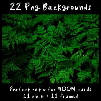 Preview of 22 Photo Backgrounds for Easel Activities, PPT slides, & Boom Slides