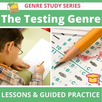 Preview of 22 Reading Test Prep. Lessons: Review & Strategies for Upper Elementary