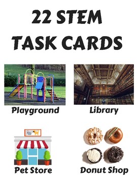 Preview of 22 STEM Task Cards
