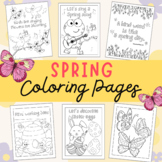 22+ Spring Coloring Pages (Easter Coloring Pages Included)