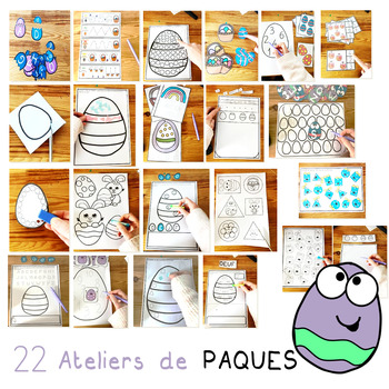 Preview of 22 ateliers de Pâques