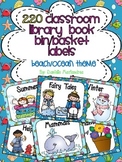 220 Classroom Library Book Bin / Basket Labels {Ocean / Be