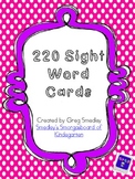 220 Sight Word Cards