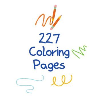 227 Coloring Pages by Leo's Treats Shop | TPT