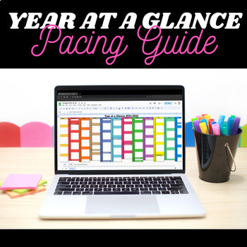 Preview of 23-24 Academic Year at a Glance Pacing Guide | Year at a Glance | Google Sheets