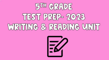 Preview of 23/24 NYS Teachers College (tc) Test Prep Reading and Writing 5th Grade Bundle