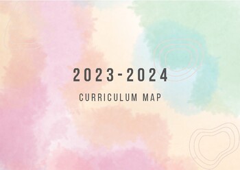 Preview of 23-24 School Counselor Curriculum Map MTSS Aligned - Free