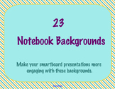 23 Framed SMART Notebook / SMART board Backgrounds
