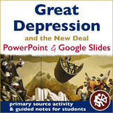 Great Depression and New Deal PowerPoint & Google Slides |
