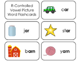 23 R-Controlled Vowel Picture Word Printable Flashcards. K