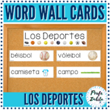 23 Spanish Classroom Posters | Sports in Spanish Word Wall Cards