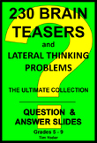 230 Brain Teasers and Lateral Thinking Problems - The Ulti