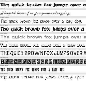 Preview of 230+ DECORATIVE FONTS – Commercial License for Teachers Pay Teachers Products!