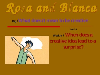 Preview of 2.3.4, Rosa and Blanca, Reading Street, Second Grade, PowerPoint Smart Board