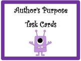 24 Author's Purpose Task Cards
