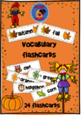 24 Autumn Vocabulary words