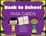 24 Back to School Task Cards