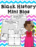 24 Black History Mini Biographies