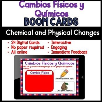 Preview of 24 Boom Cambios Físicos y Químicos