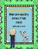 24 Differentiated Main Idea and Key Detail Questions Task 