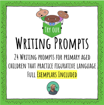 Preview of 24 Figurative Writing Prompts *With Full Examples!!*