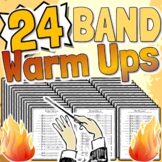 24 Full Band Warm Ups | Individual Packets And Conductor F