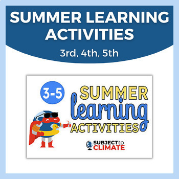 Preview of 24 Fun Summer Learning Activities | BINGO | Gr. 3-5 | Free