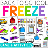 Back to School Activities |  FREEZE Movement Break with Sc