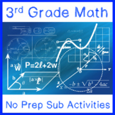 Math Sub Plans (3rd Grade)