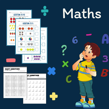 Preview of 24 NO PREP Addition Math Games To Practice Real Addition Math