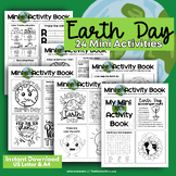 24-Page Mini Earth Day Activity Page Booklet