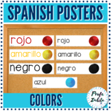 24 Spanish Classroom Decor Colors Posters | Los colores Ca