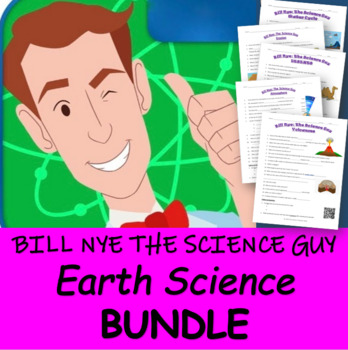 Preview of Bill Nye the Science Guy: Earth Science BUNDLE | 23 Video Worksheets