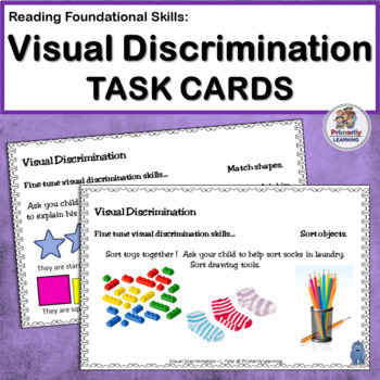 Preview of 24 Visual Discrimination Activities align with the Science of Reading