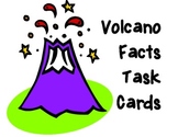 24 Volcano Facts Task Cards
