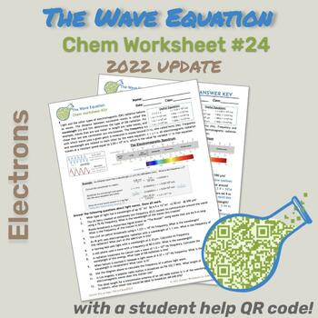 Preview of 24-Wave Equation Worksheet