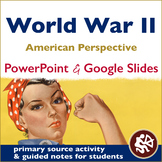 World War II - American Perspective PPT & Google Slides | 