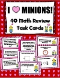 Valentine Minion Math Task Cards