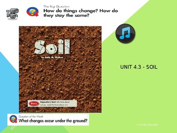 Preview of 2.4.3, Soil, Power Point, Reading Street Second 2nd Grade, Unit 4 Week 3 Smart